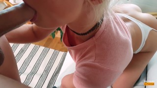 Analny numerek z blond lalunią
