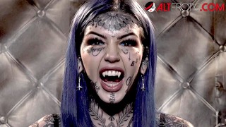 Ostre porno z wytatuowaną porno gwiazdą