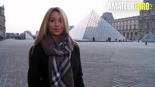 Seks z mega cycatą blondyneczką