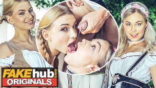 Numerek z młodymi Niemkami w hostelu